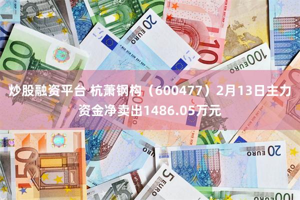 炒股融资平台 杭萧钢构（600477）2月13日主力资金净卖出1486.05万元
